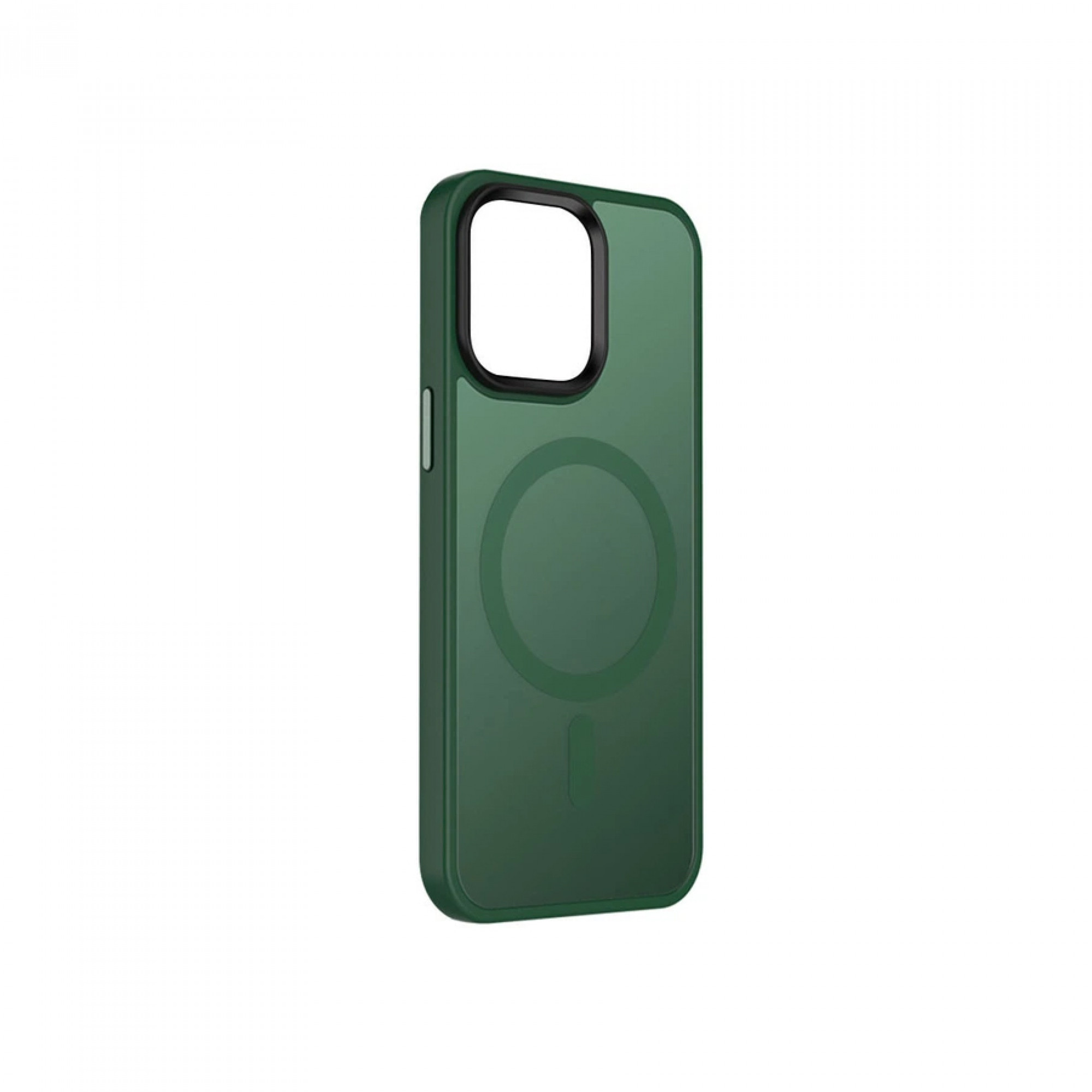 Чехол Metal Buttons with MagSafe Colorful для iPhone 14 /green/